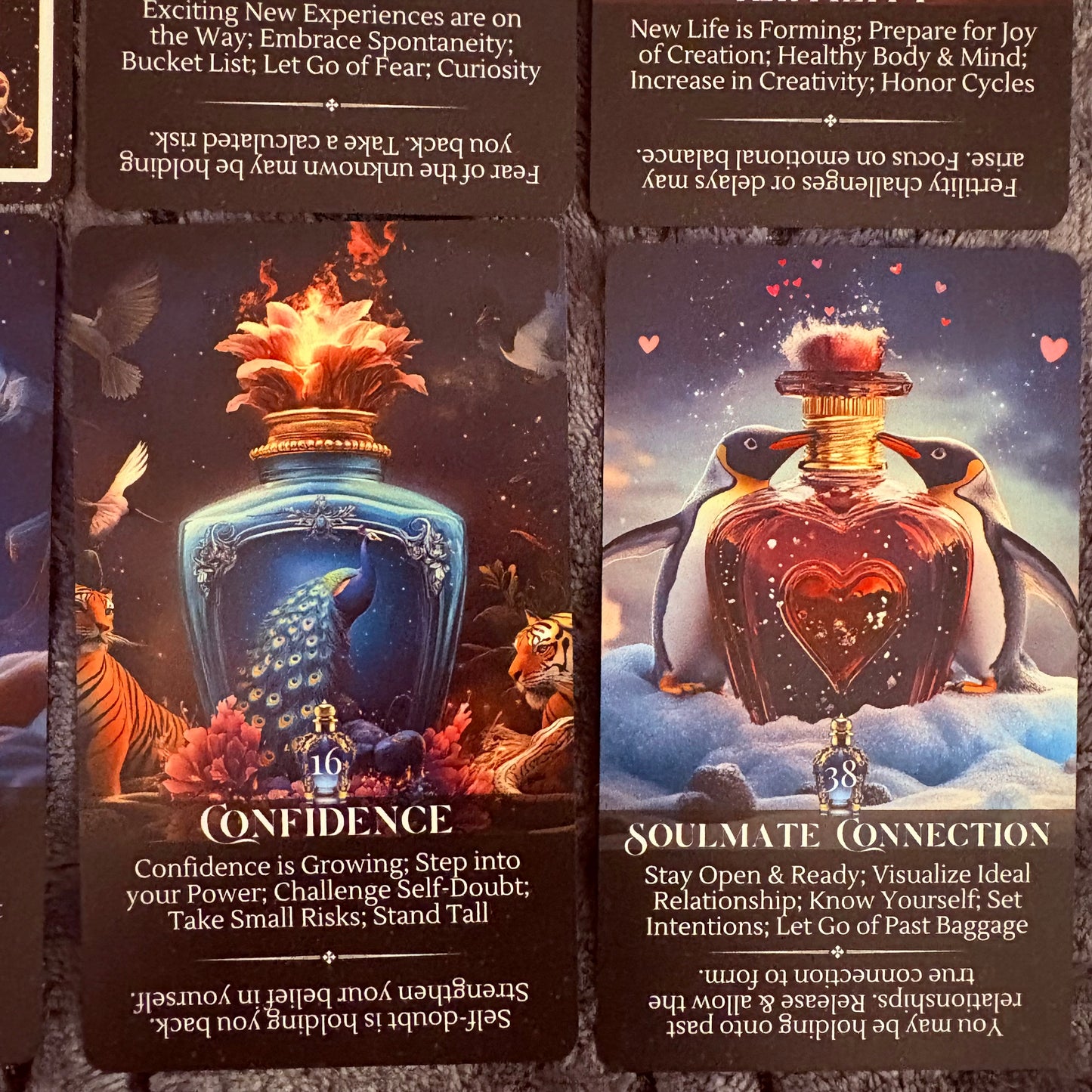 Manifestation Messages in a Bottle Oracle 40 Card Deck