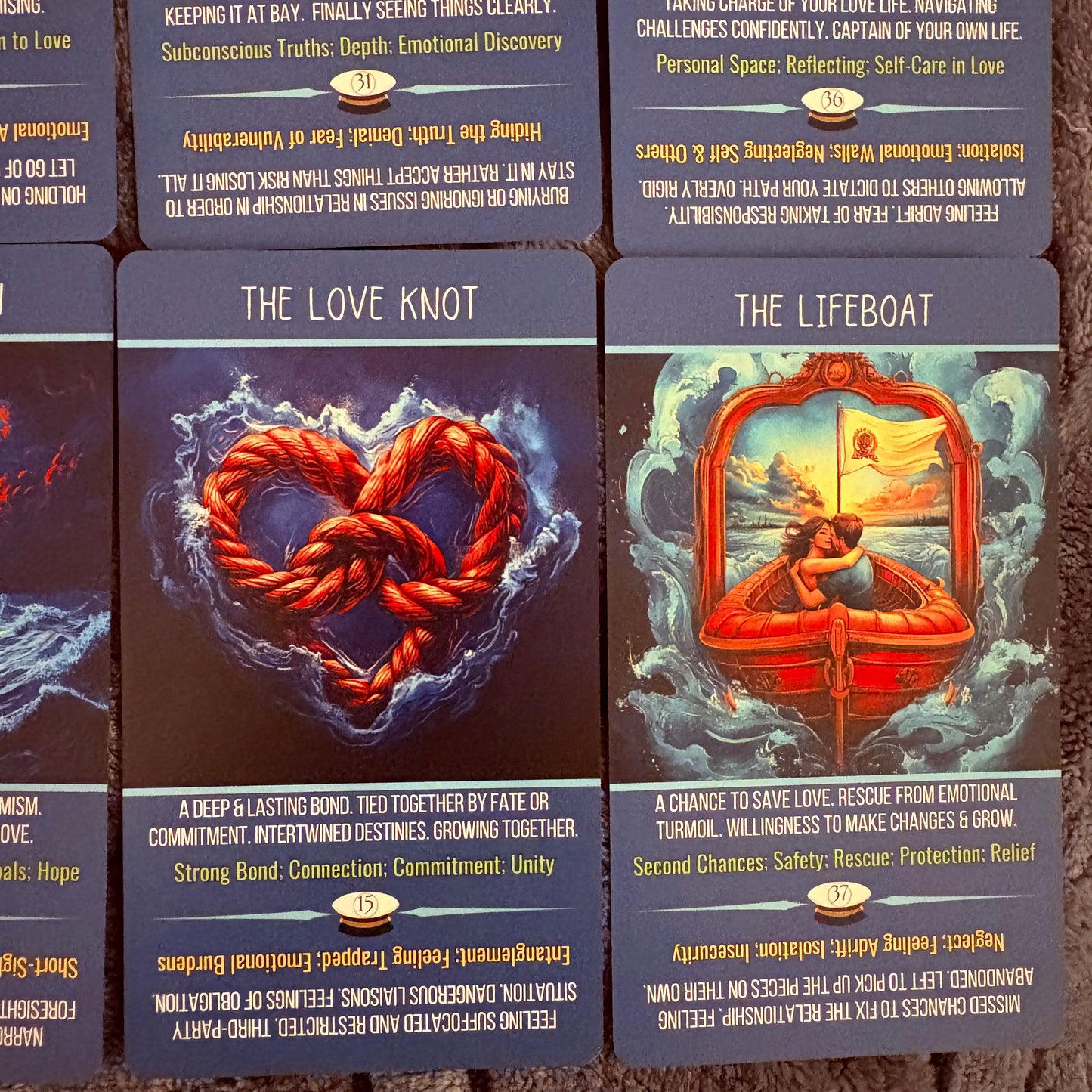 Nautical Twilight Oracle 40 Card Deck