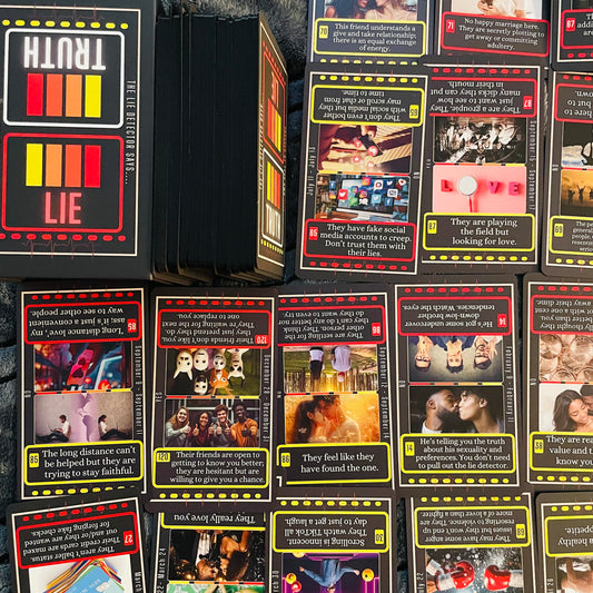 Lie Detector Oracle Deck 120 Cards